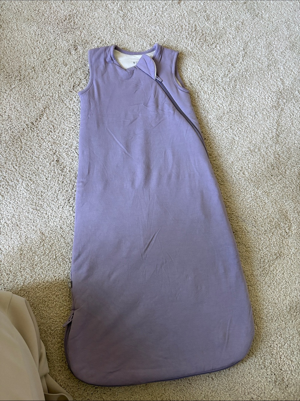 Kyte baby Sleeveless Lavender Baby Sleep Sack Dress